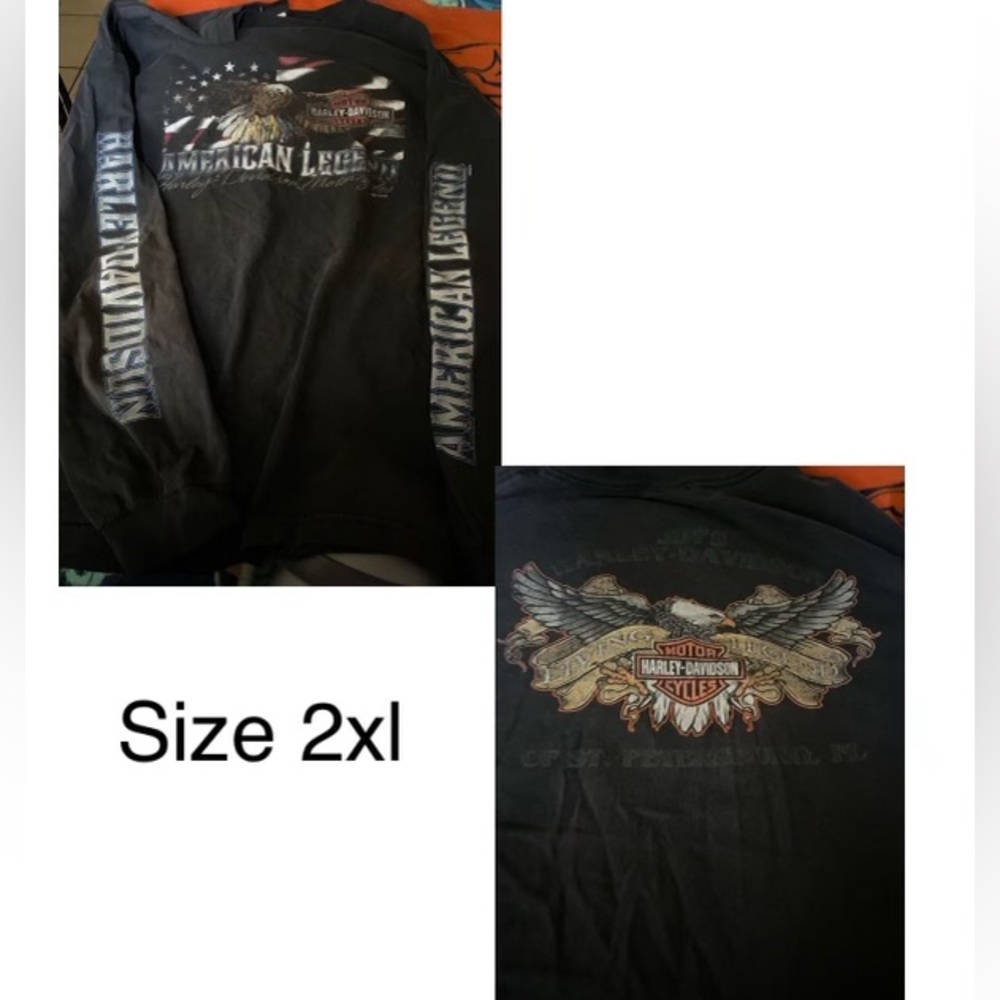 HARLEY DAVIDSON LONG SLEEVE SHIRT